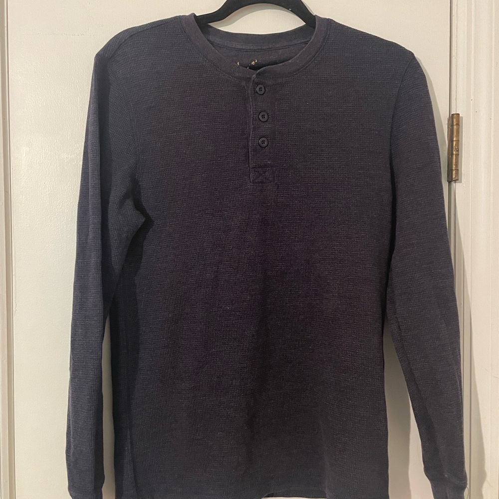 Faded Glory Blue Long Sleeve Tee